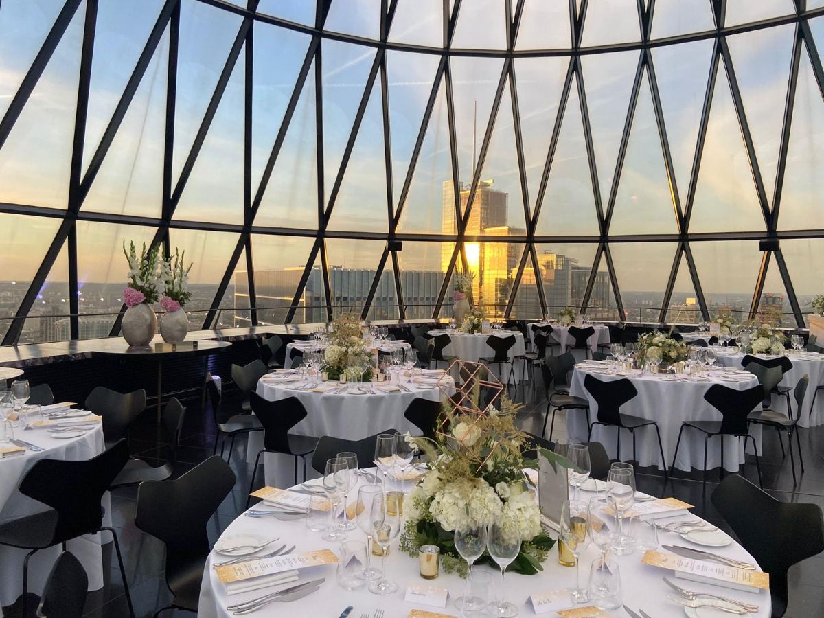 Gallery Item 7 for Searcys at the Gherkin